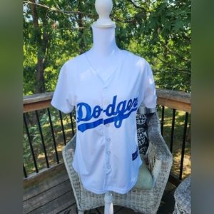 Majestic Los Angeles Dodgers Women's Home Cool Base Player Jersey - White